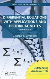 book Differential Equations with Applications and Historical Notes, Third Edition