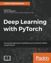 book Deep learning with PyTorch: a practical approach to building neural network models using PyTorch