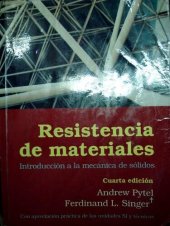book Resistencia De Materiales Introduccion A La Mecanica De Solidos