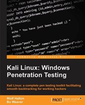 book Kali Linux 2: Windows penetration testing: Kali Linux: a complete pentesting toolkit facilitating smooth backtracking for working hackers