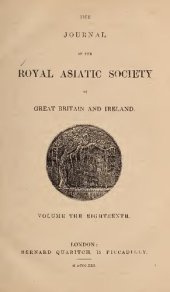 book Journal of the Asiatic Society of Great Britain and Ireland