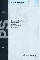 book El Posmodernismo o la lógica cultural del capitalismo