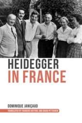 book Heidegger in France