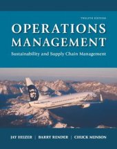 book Operations management: sustainability and supply chain management