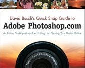 book David Busch's Quick Snap Guide to Adobe Photoshop.com