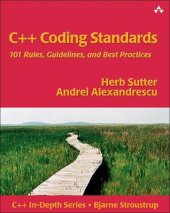 book C++ coding standards: 101 rules, guidelines, and best practices