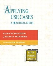 book Applying use cases: a practical guide