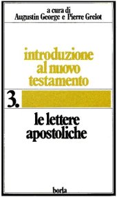 book Introduzione al Nuovo Testamento. Le lettere apostoliche