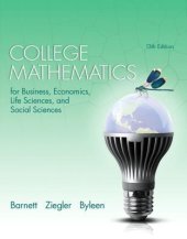 book College mathematics for business, economics, life sciences, and social sciences