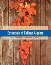 book Essentials of college algebra