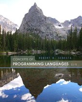 book Concepts of programming languages