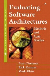 book Evaluating software architectures: methods and case studies