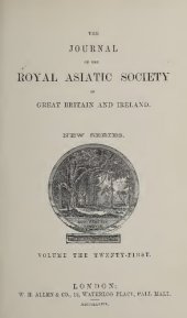 book The Journal of the Royal Asiatic Society of Great Britain and Ireland; New Series