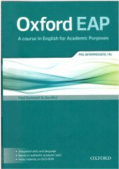 book Oxford EAP: A course in English for Academic Purposes (Pre-Intermediate/B1)