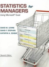 book Statistics for managers using Microsoft Excel