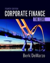 book Corporate finance: the core