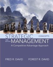 book Strategic Management: A Competitive Advantage Approach, Concepts