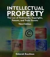 book Intellectual property for paralegals: the law of trademarks, copyrights, patents, and trade secrets