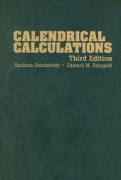 book Calendrical calculations