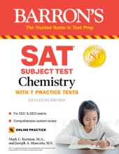 book SAT Subject Test Chemistry: With 7 Practice Tests