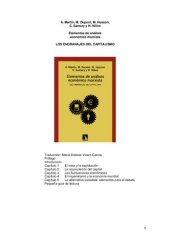 book Los engranajes del capitalismo. Elementos de análisis económico marxista