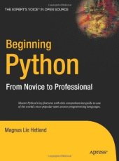 book Beginning Python: From Novice to Professional