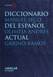 book Diccionario Del Espanol Actual/dictionary of Modern Spanish