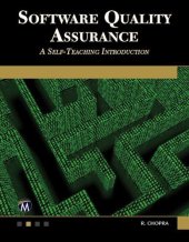 book Software quality assurance: a self-teaching introduction