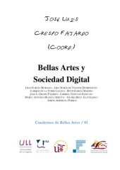 book Bellas Artes Y Sociedad Digital