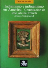 book Indianismo e indigenismo en América