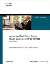 book Authorized Self-Study Guide Cisco Voice over IP (CVOICE), Third Edition