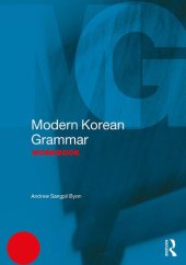 book Modern Korean Grammar Workbook