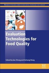 book Evaluation technologies for food quality