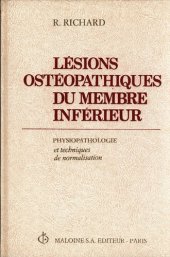 book Lesions osteopathiques du membre inferieur (good scan)