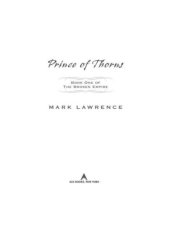 book Prince of Thorns