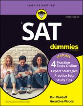 book SAT for Dummies: 10th Edition with Online Practice