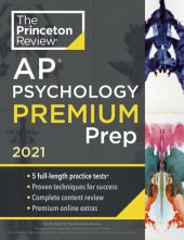 book 5 Practice Tests + Complete Content Review + Strategies & Techniques: AP Psychology Premium Prep