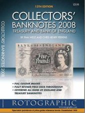 book Collectors' Banknotes Treasury and Bank of England