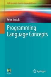 book Programming language concepts