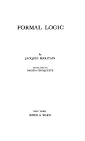 book Formal Logic