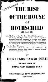 book The Rise of the House of Rothschild [searchable]