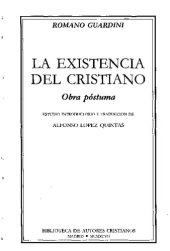 book La Existencia Del Cristianismo