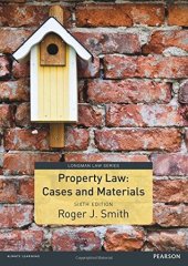 book Property law cases and materials