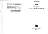 book Filosofia De La Historia Americana