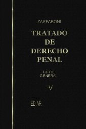 book Tratado de Derecho Penal. Parte General. Tomo IV