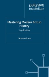 book Mastering modern British history