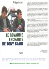 book Le royaume enchanté de Tony Blair