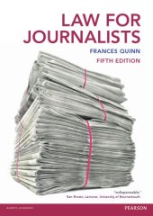 book Law for Journalists: Uk Edition