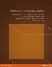 book Fundamentals of Signals and Systems Using the Web and MATLAB: Pearson New International Edition