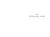 book Cours d'epigraphie latine